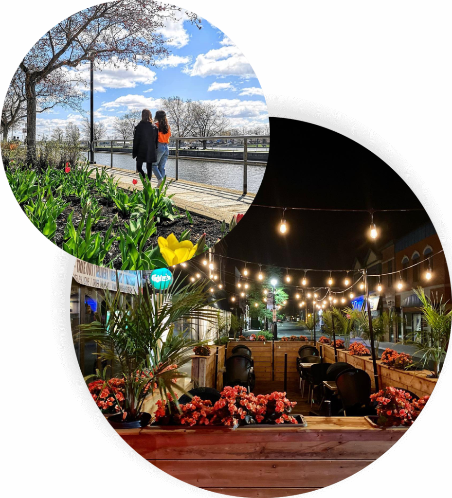 Village Sainte Anne de Bellevue Summer or Winter, SainteAnnede